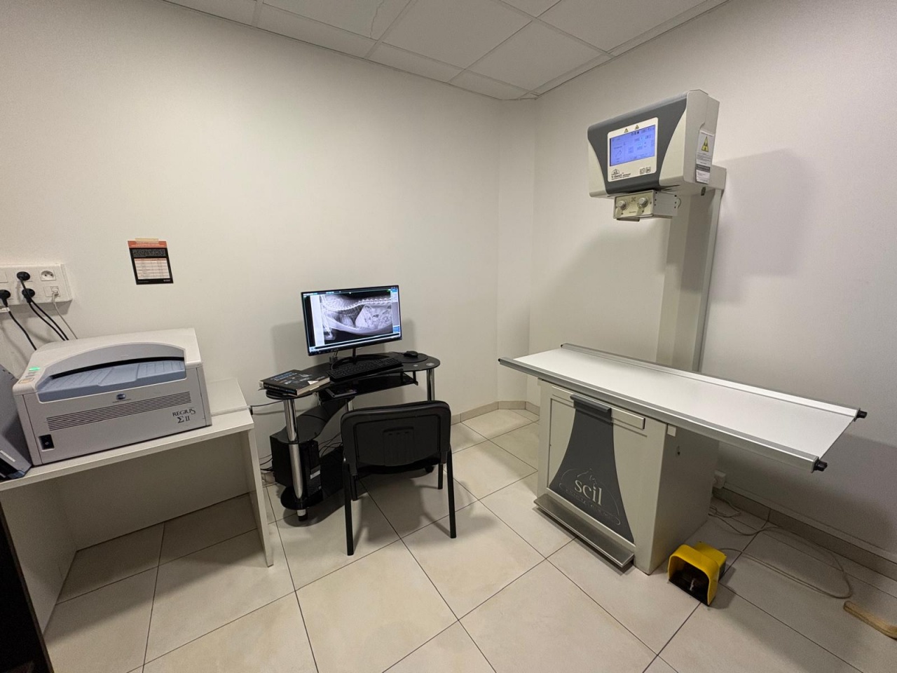Salle de radiologie